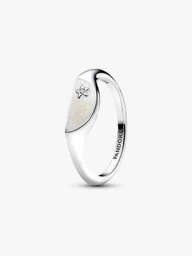 Pandora ME Halve Emaille Zegelring