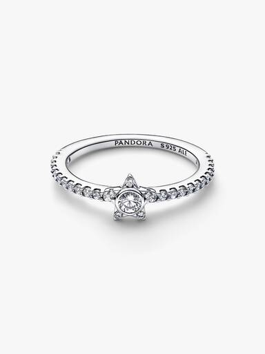 Sprankelende Stella Pavé-ring