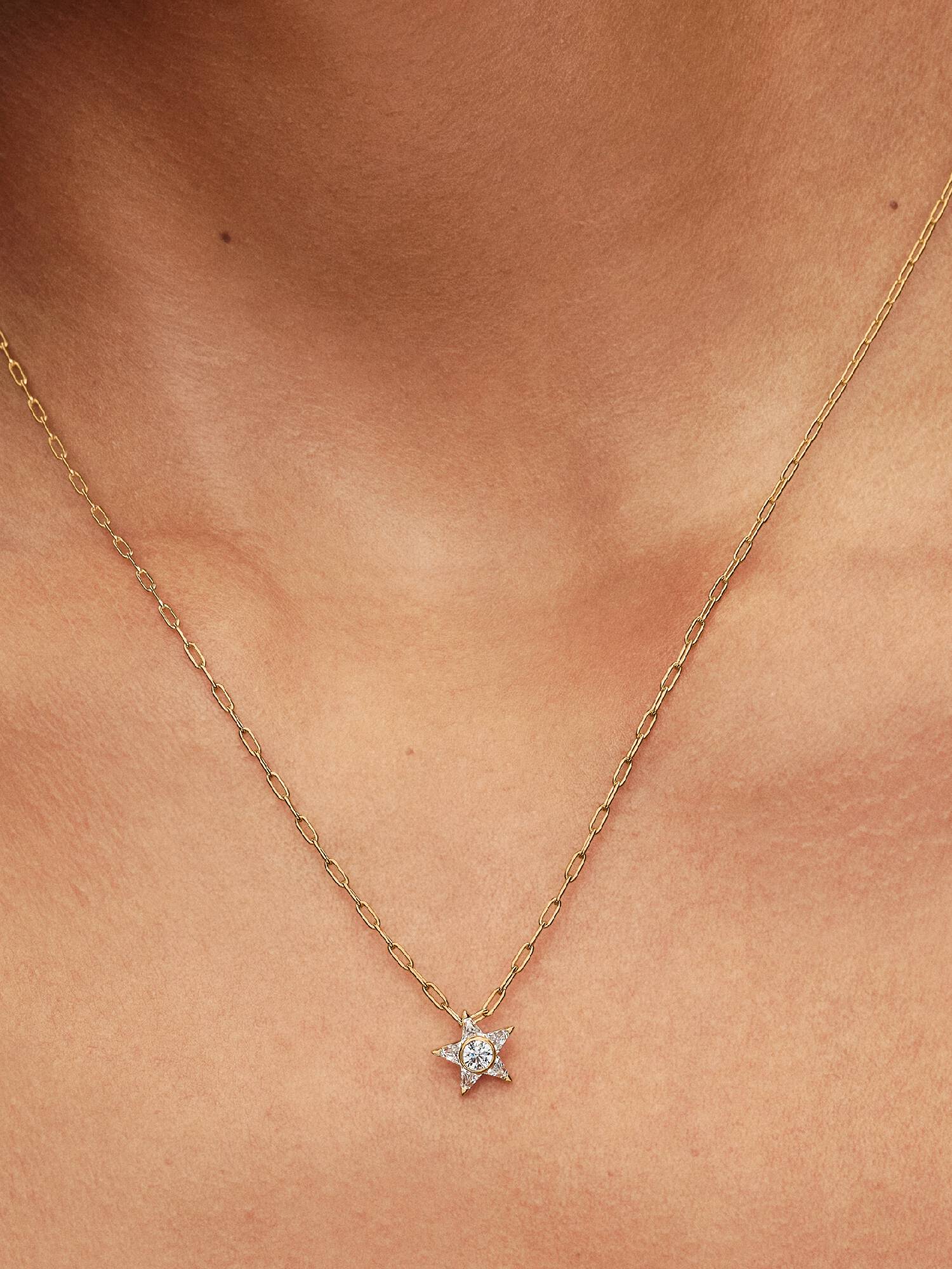Sprankelende Stella Ketting met Hanger
