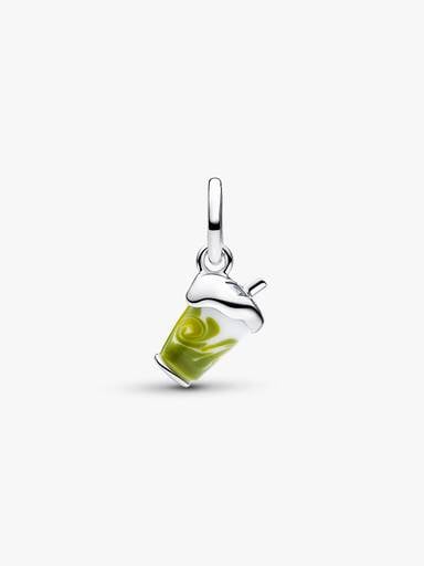 Iced Matcha Latte Muranoglas Hangende Bedel