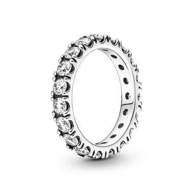 Sprankelende Rij Eternity Ring