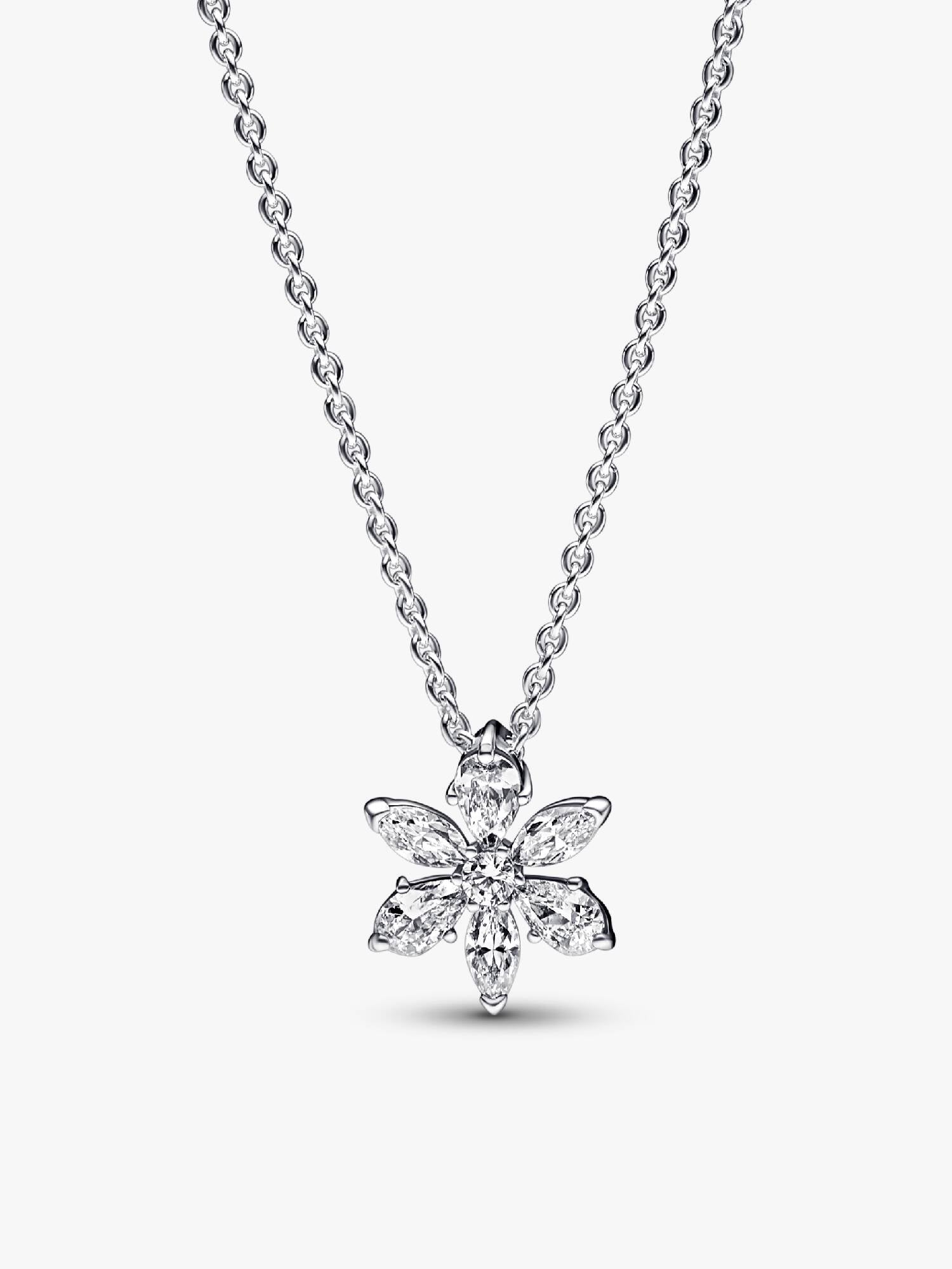 Sprankelende Herbarium Cluster Ketting met Hanger