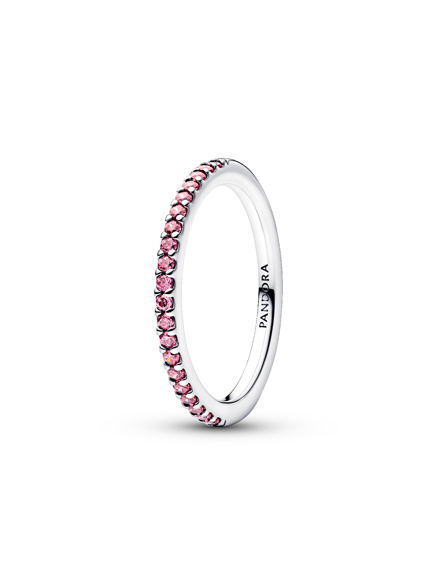 Sprankelende Roze Pavé Bandring