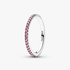 Sprankelende Roze Pavé Bandring Sprankelende Roze Pavé Bandring