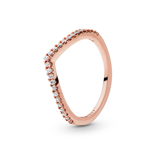 Sprankelende Wishbone Ring