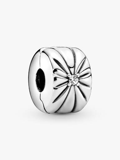Sparkling Sunburst Clip Bedel