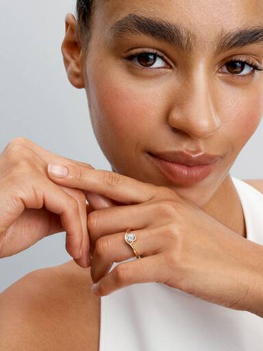 Golvende Hart Ring