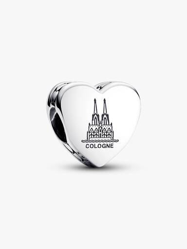 Gegraveerde cologne hart Bedel