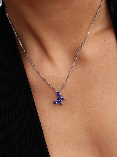 Ketting met vlinderhanger