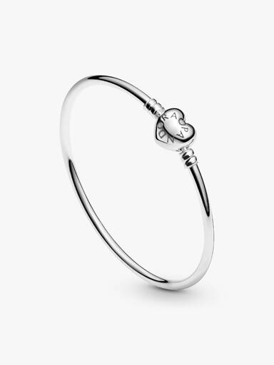 Pandora Moments Bangle met Hartsluiting