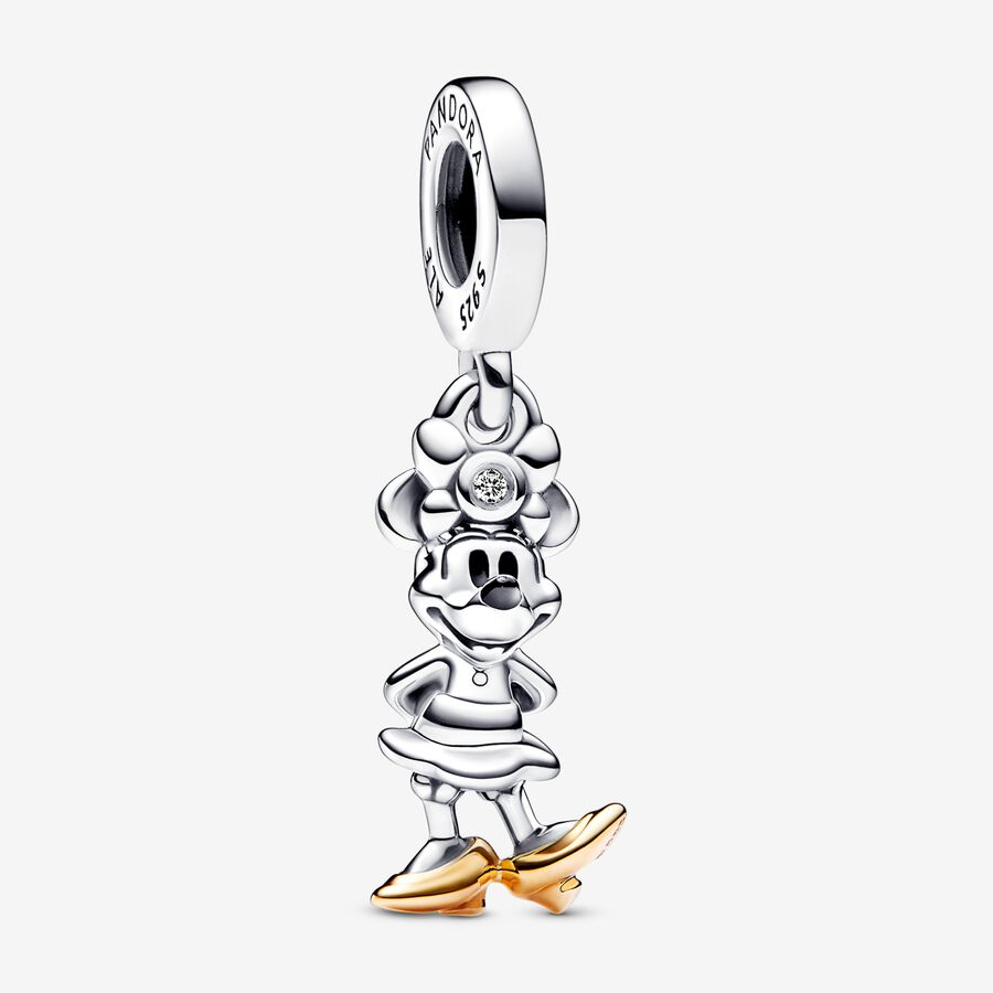 Disney 100e Verjaardag Minnie Mouse Hangende  Lab-created Diamond Bedel image number 0