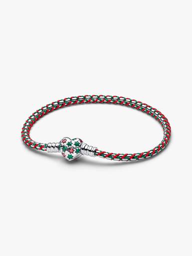 Pepermunt Koord Box Chain Armband