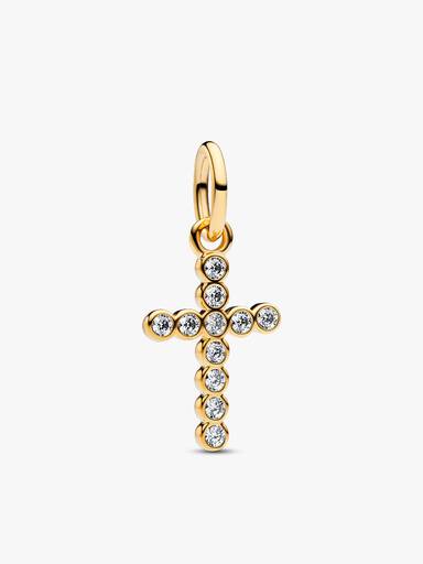 Stralend Kruis Ketting & Bedelset