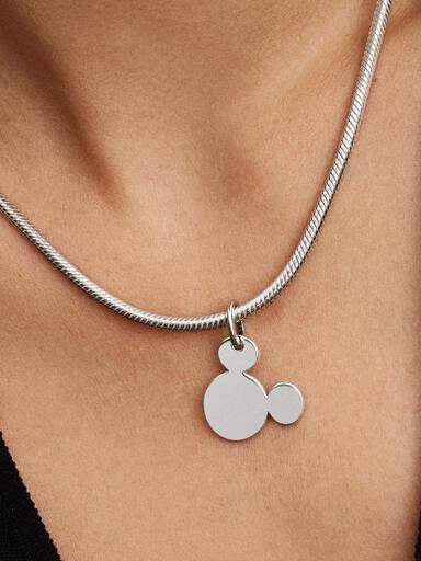 Graveerbare hangende bedel Disney Mickey Mouse