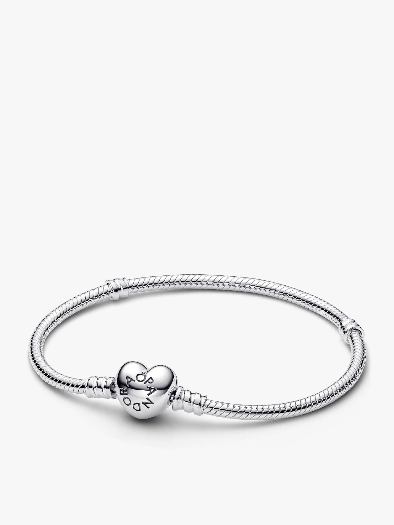 Pandora Moments Hartsluiting Armband, Sterlingzilver