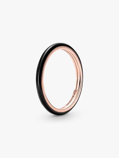 Pandora ME Zwart Geëmailleerde Ring