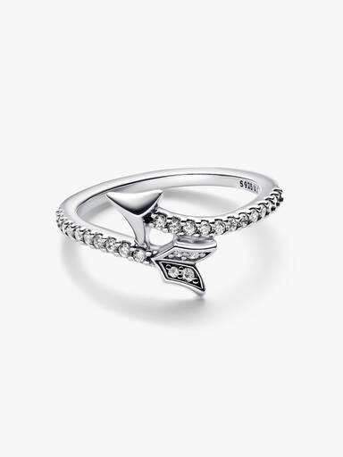 Sprankelende Pijl Ring