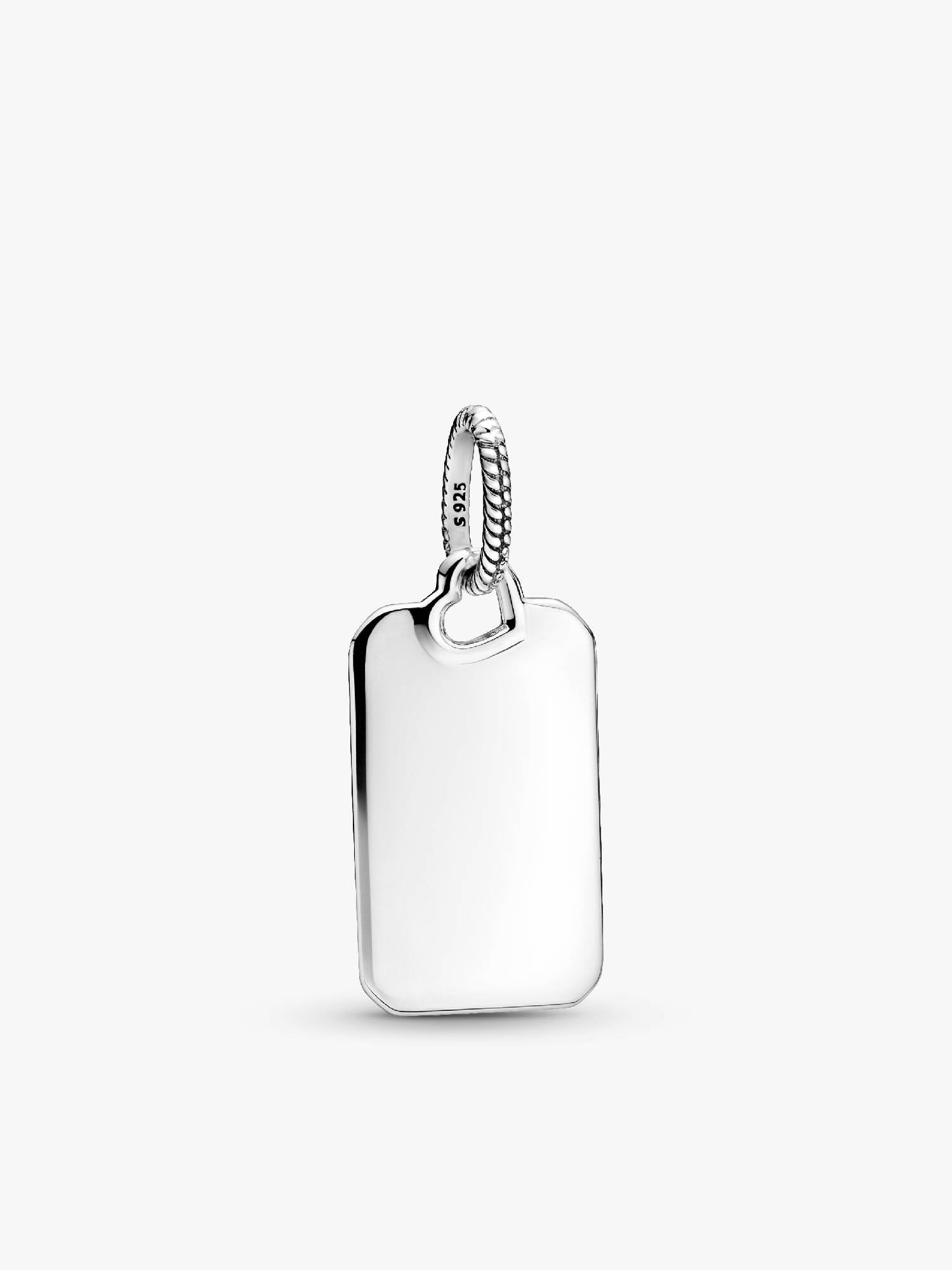 Graveerbaar Rechthoekig Plaatje Hanger
