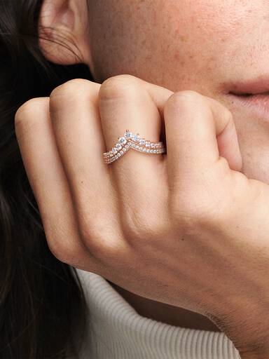 Prinses Wishbone Ring