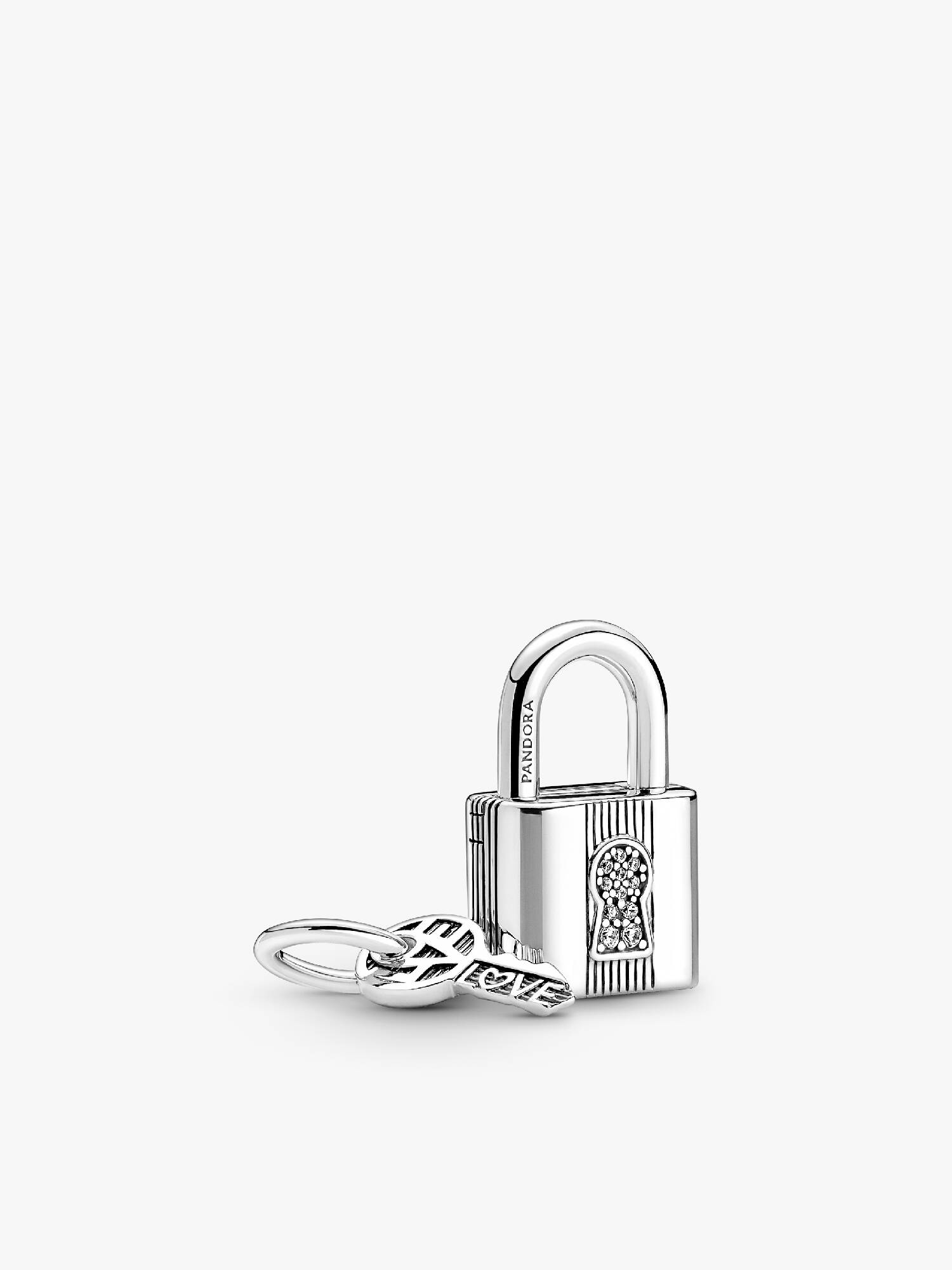 Hangslot en sleutel hangende bedel