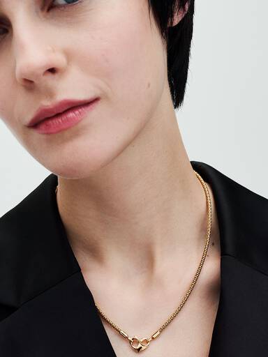 Studded halsketting