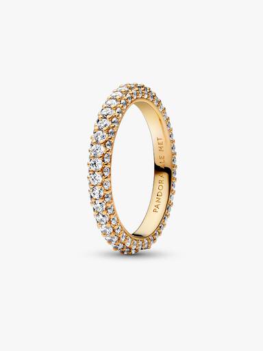 Pandora Timeless enkele rij pavé ring