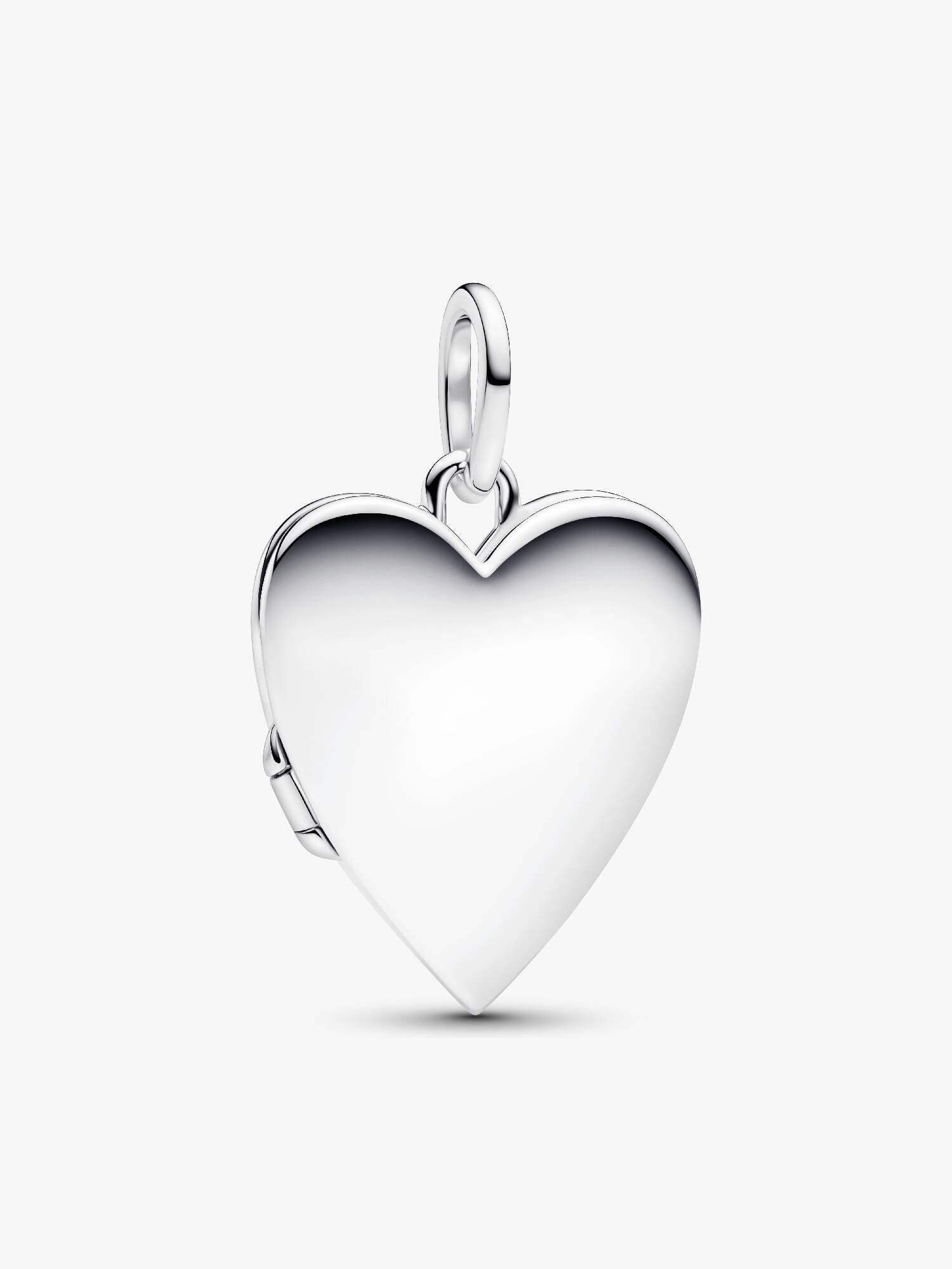 Hanger met graveerbaar en te openen hart