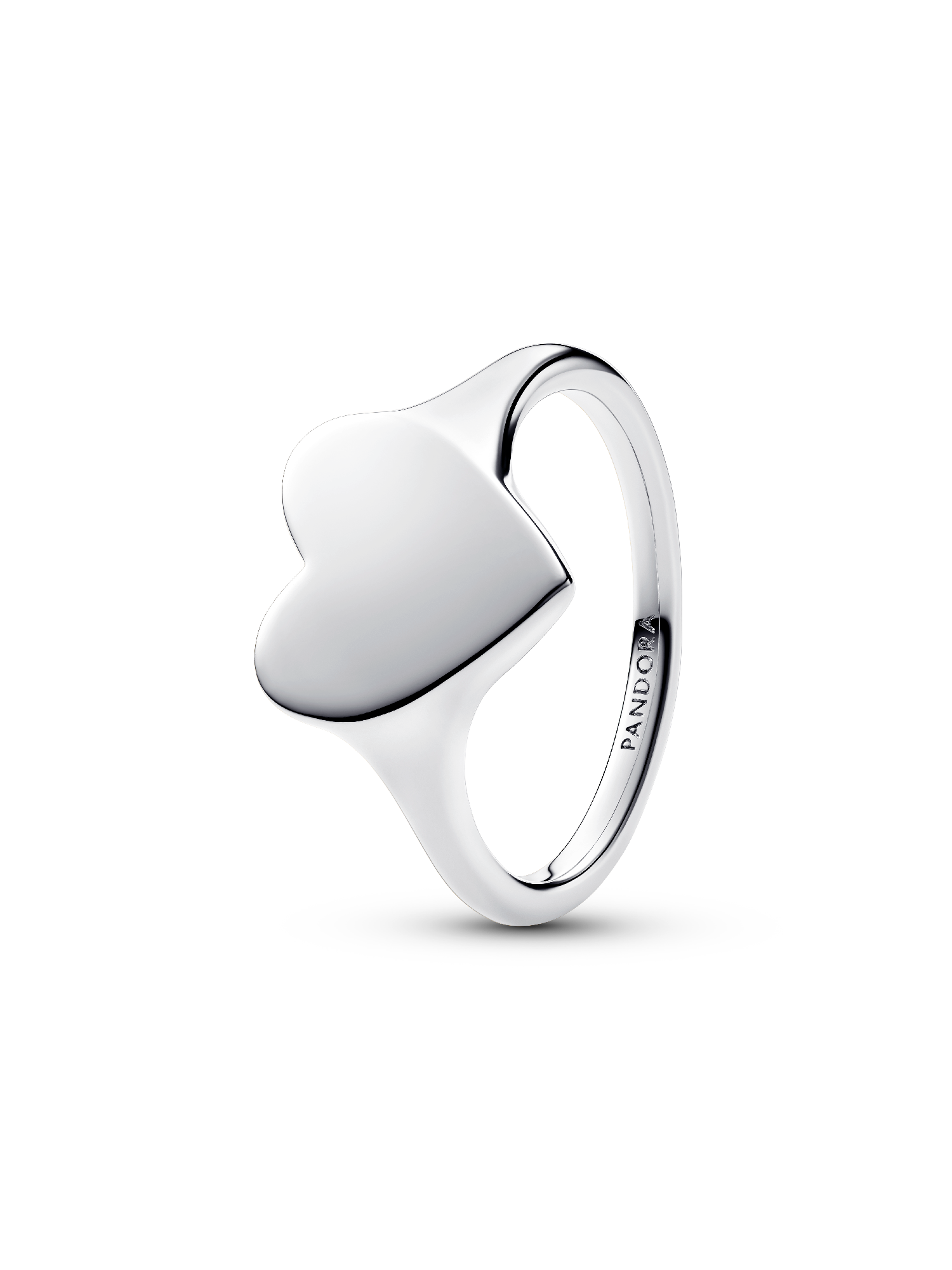 Ring graveerbaar hart