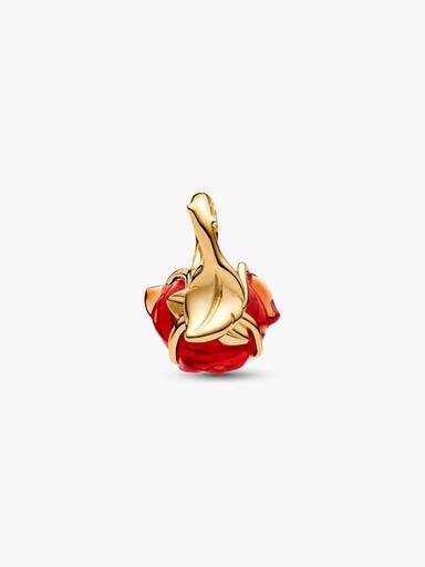 Disney Belle en het Beest Betoverde Roos Hangende Bedel
