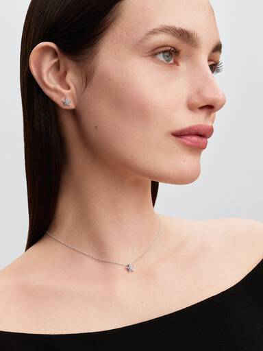 Sprankelende Stella Ketting met Hanger