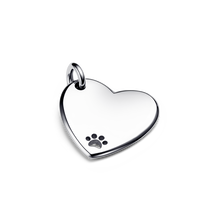 Heart Pet Collar-label