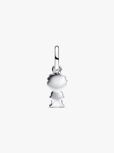 Hangende bedel met happy boy
