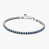 Sprankelende blauwe tennisarmband Sprankelende blauwe tennisarmband