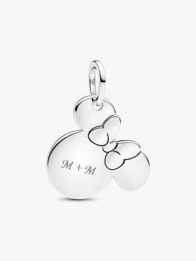 Graveerbare hangende bedel Disney Minnie Mouse