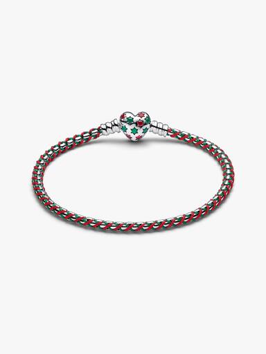 Pepermunt Koord Box Chain Armband