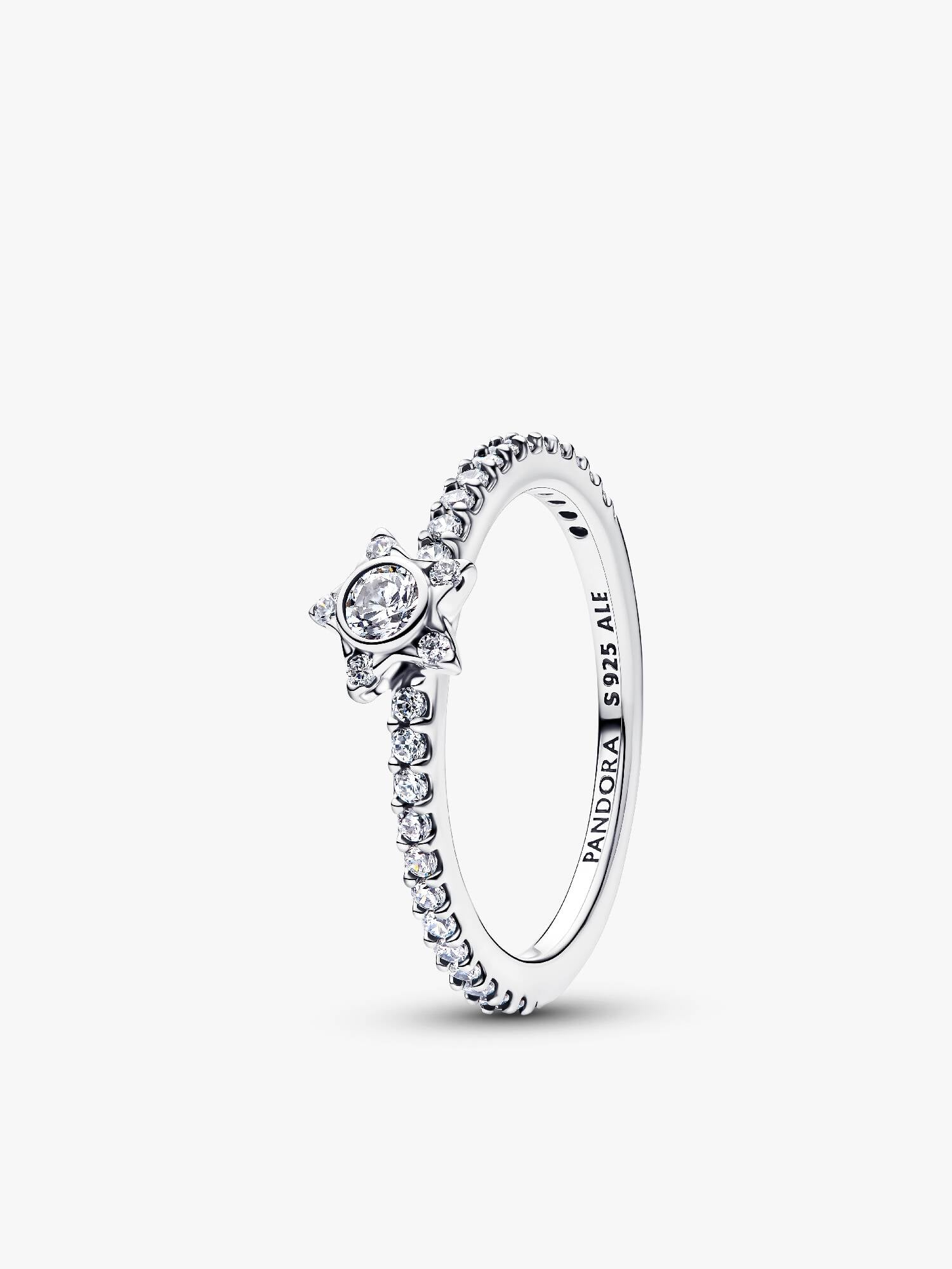 Sprankelende Stella Pavé-ring