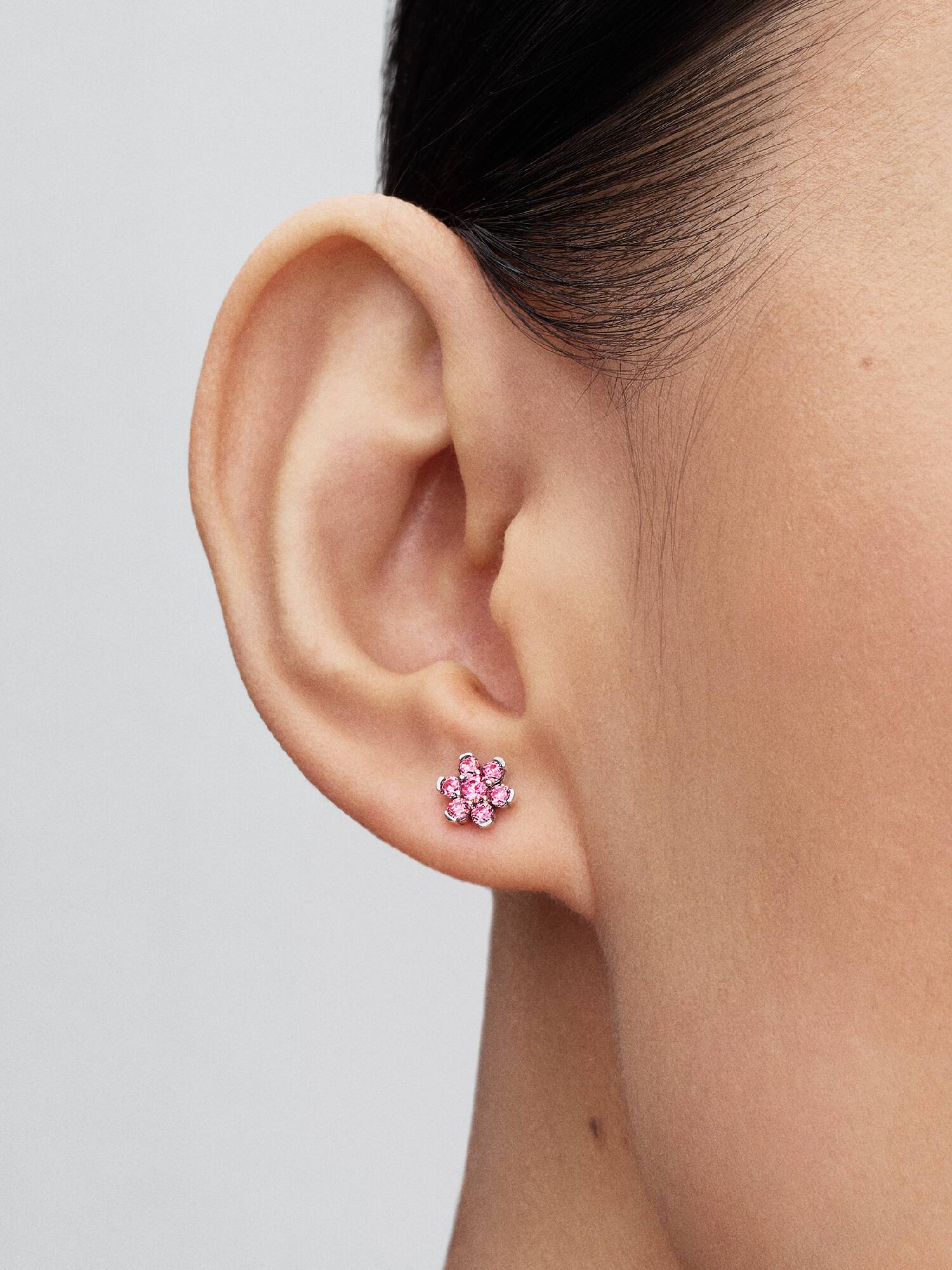 Sprankelende roze bloemoorknopjes
