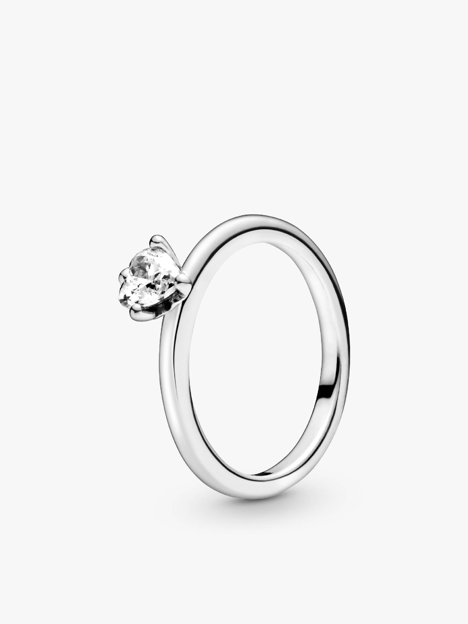 Helder Hart Solitair Ring