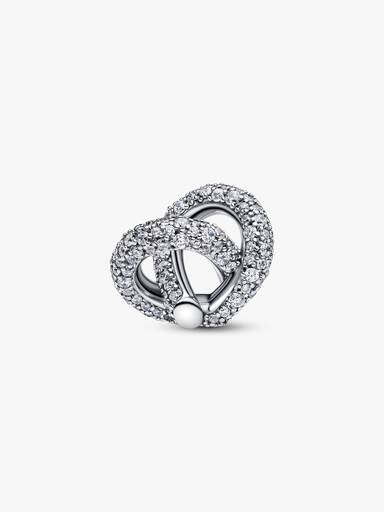 Pavé Infinity Knoop Hart Bedel