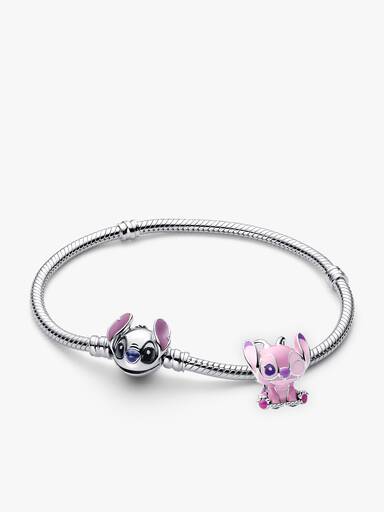 Disney Stitch Armband & Engel Bedel Sieraden Set