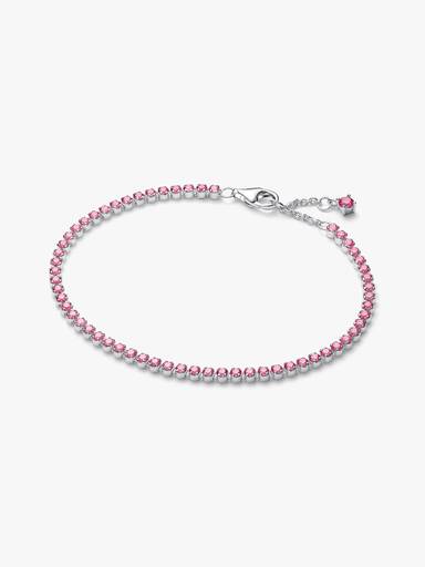 Kleine Roze Tennisarmband