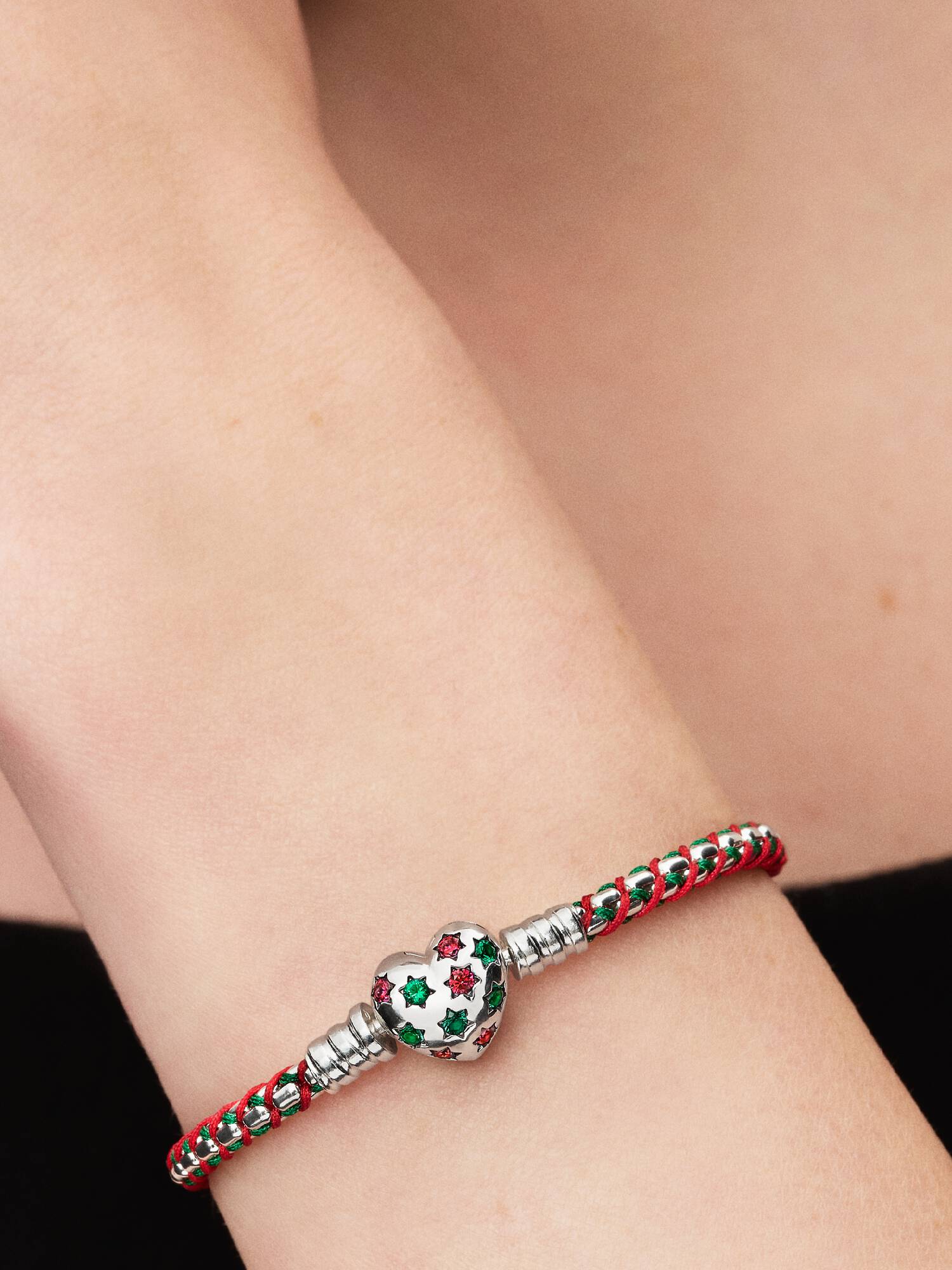 Pepermunt Koord Box Chain Armband 