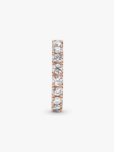 Sprankelende Rij Eternity Ring