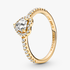 Verhoogd Hart Ring Verhoogd Hart Ring