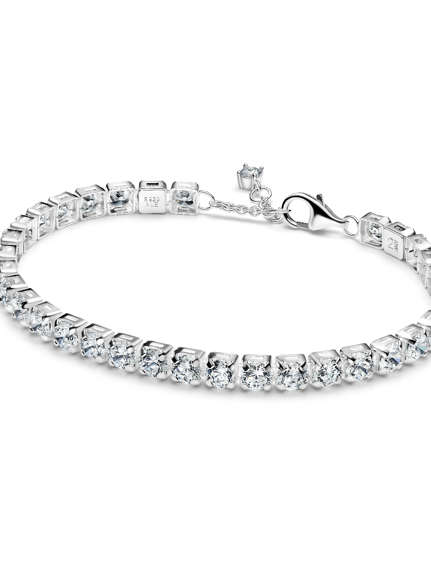Sprankelende, opvallende tennisarmband