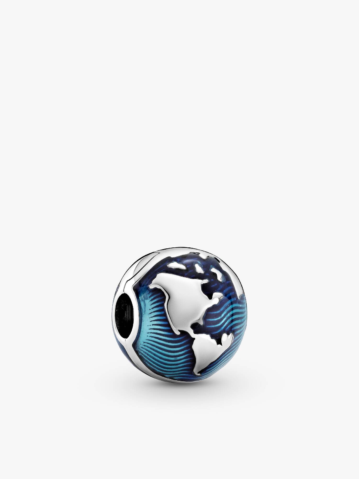 Blauwe Wereldbol Clip Bedel