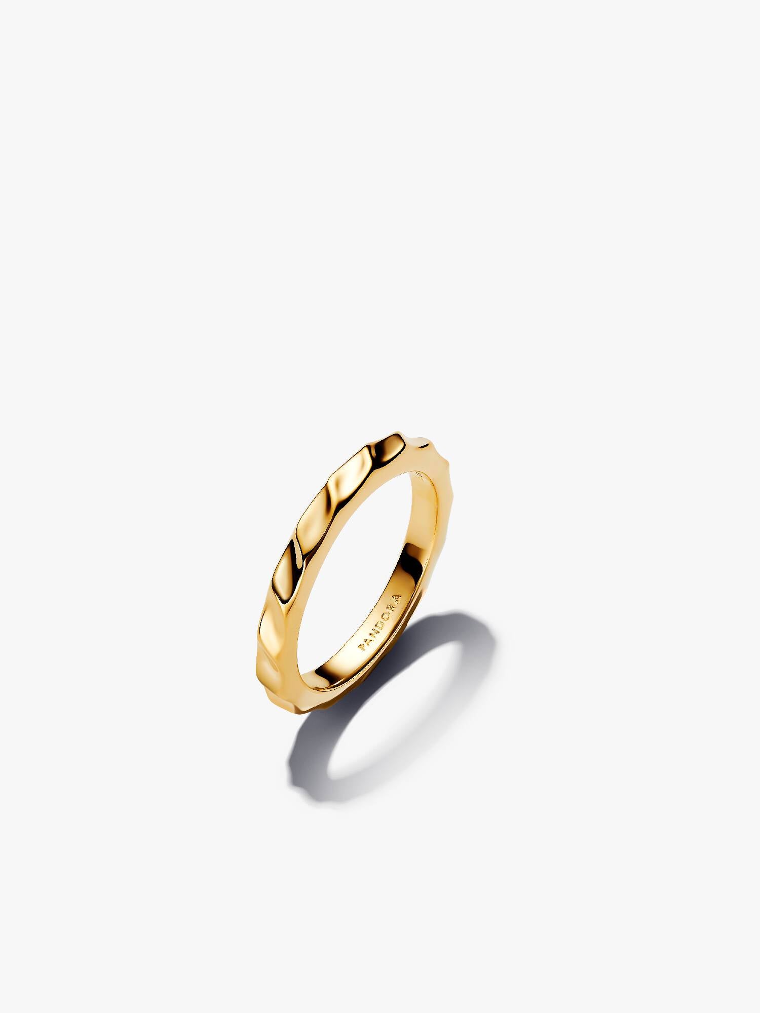 Geribbelde Band Ring