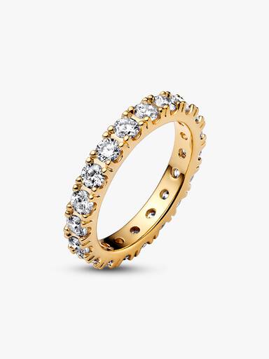 Sprankelende Rij Eternity Ring