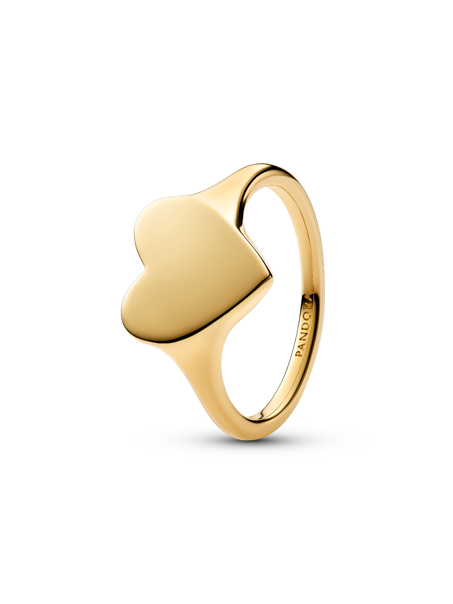 Ring graveerbaar hart