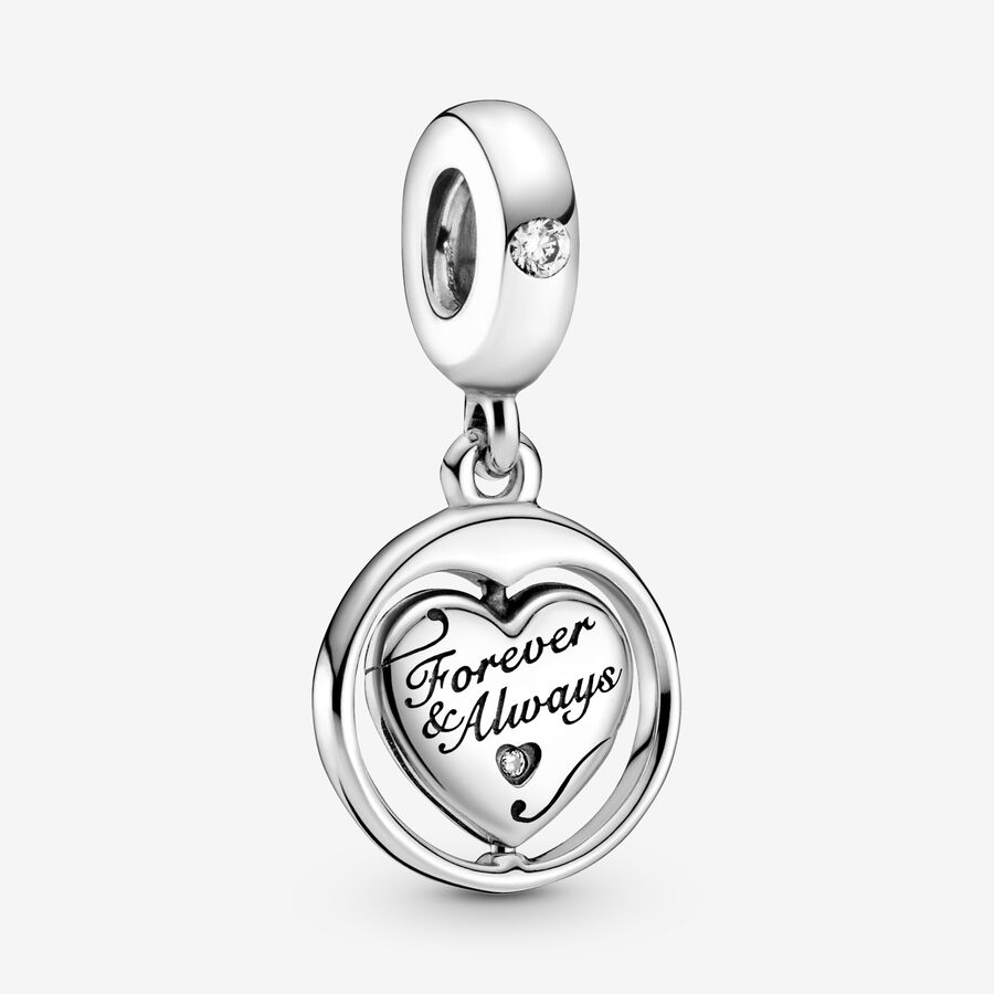 Spinning Forever & Always Soulmate Dangle Charm image number 0